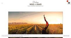 Desktop Screenshot of bodegasmiguelaguado.com